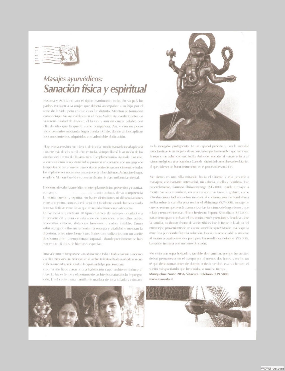 Revista Caras Belleza y Spa
